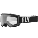 ANTIPARRA FLY RACING FOCUS BLACK CLEAR LENS