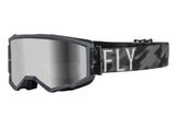 ANTIPARRA FLY RACING ZONE SE TACTIC GOGGLE CAMO WITH SILVER MIRROR SMOKE LENS