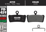 PASTILLAS GALFER SRAM GUIDE R, RS, RSC, ULTIMATE, G2 STD