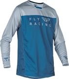 JERSEY FLY RACING RADIUM SLATE BLUE/GREY