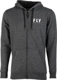 POLERON FLY RACING ZIP UP DARK CHARCOAL