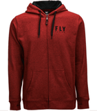 POLERON FLY RACING ZIP UP RED