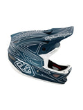 TROY LEE DESIGNS D3 FIBERLITE SPIDER STRIPE AZUL