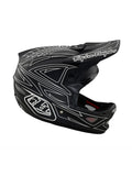 TROY LEE DESIGNS D3 FIBERLITE SPIDER STRIPE NEGRO