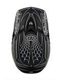 TROY LEE DESIGNS D3 FIBERLITE SPIDER STRIPE NEGRO