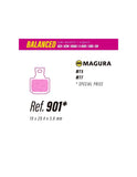 PASTILLAS LESS BRAKES BALANCED 901 MAGURA MT5-MT7