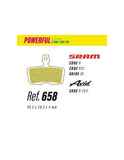PASTILLAS LESS BRAKES POWERFULL 658 SRAM CODE, GUIDE RE