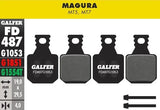 PASTILLAS GALFER MAGURA MT5 MT7 STANDARD