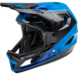CASCO INTEGRAL FLY RACING RAYCE BLUE/BLACK