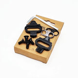 SET CALAS MTB BLACK 6 GRADOS