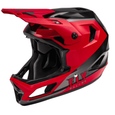 CASCO INTEGRAL FLY RACING RAYCE RED/BLACK