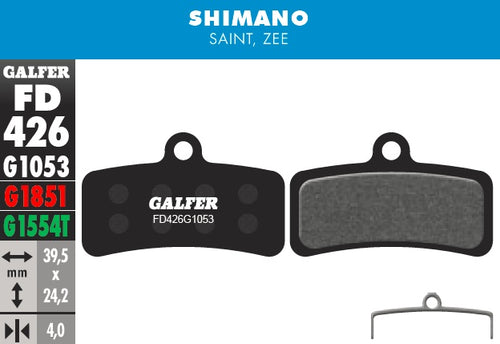 PASTILLAS GALFER SHIMANO M7120/8020/8120/9120 STD