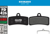 PASTILLAS GALFER SHIMANO M7120/8020/8120/9120 STD