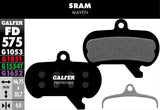 PASTILLAS GALFER SRAM MAVEN STANDARD