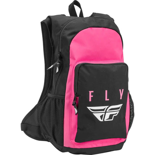 MOCHILA FLY RACING JUMP PACK ROSADA NEGRO