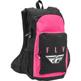 MOCHILA FLY RACING JUMP PACK ROSADA NEGRO