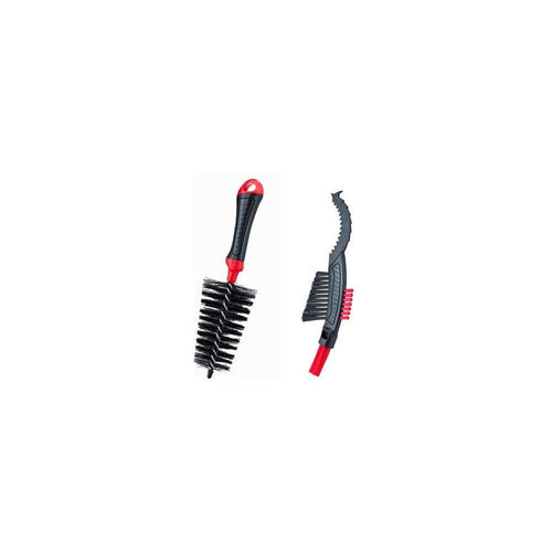 SET 2 CEPILLOS PARA LIMPIEZA DE BICICLETA WELDTITE